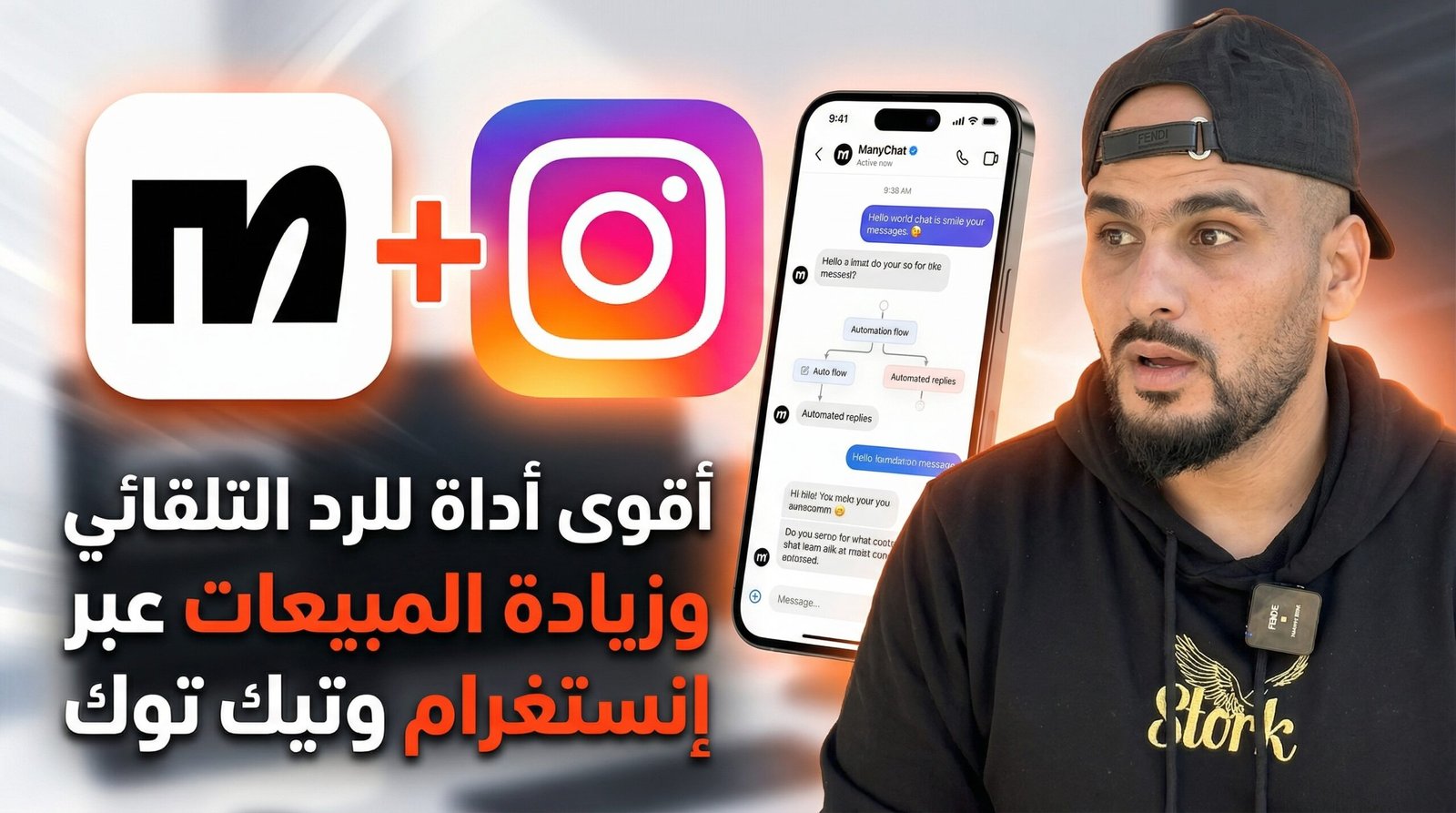 ManyChat في التجارة الإلكترونية: أقوى أداة للرد التلقائي، إعادة الاستهداف، وزيادة المبيعات عبر إنستغرام وتيك توك