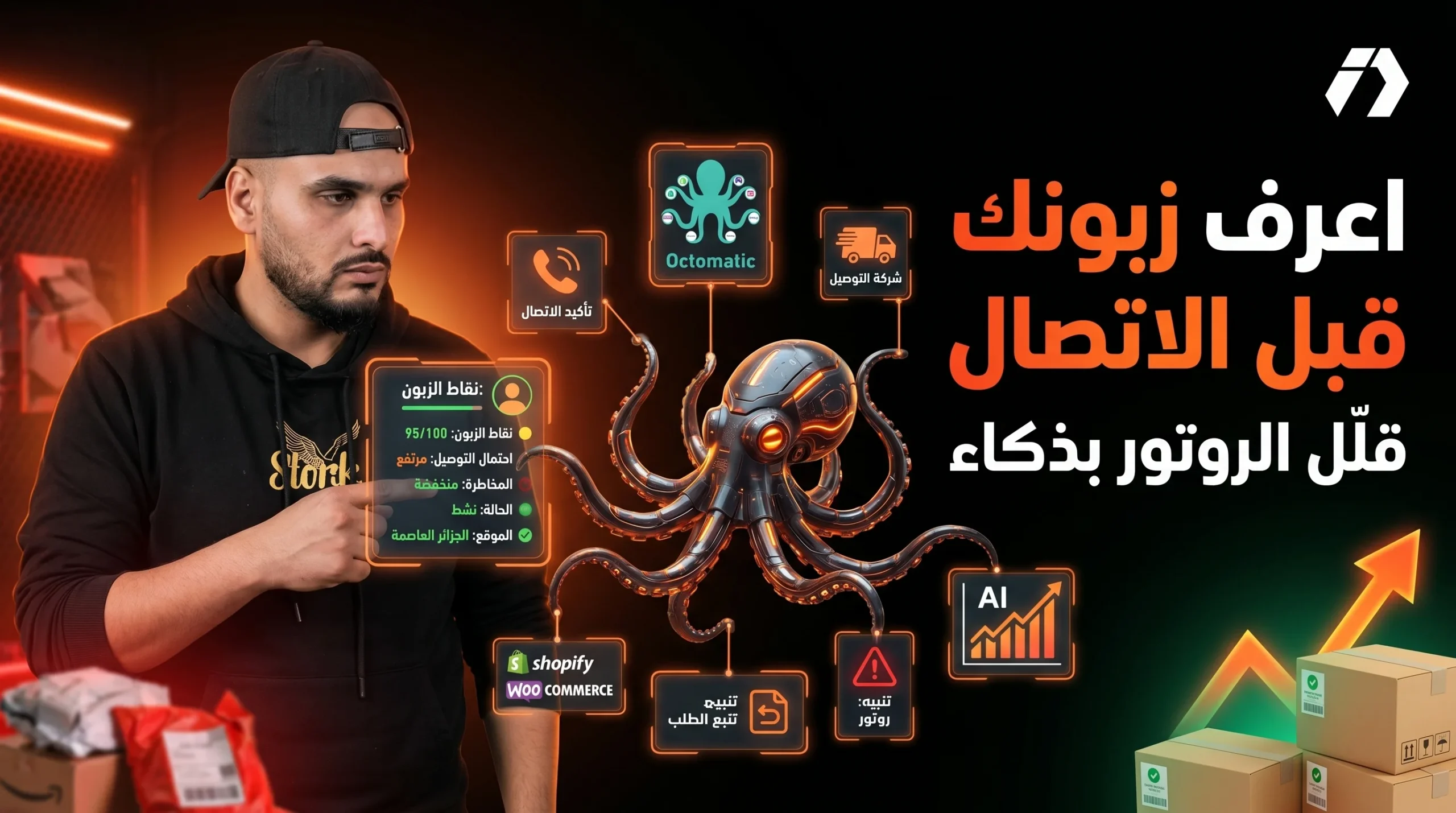 Octomatic: اعرف زبونك قبل الاتصال وارفع نسبة التوصيل بتقليل الروتور
