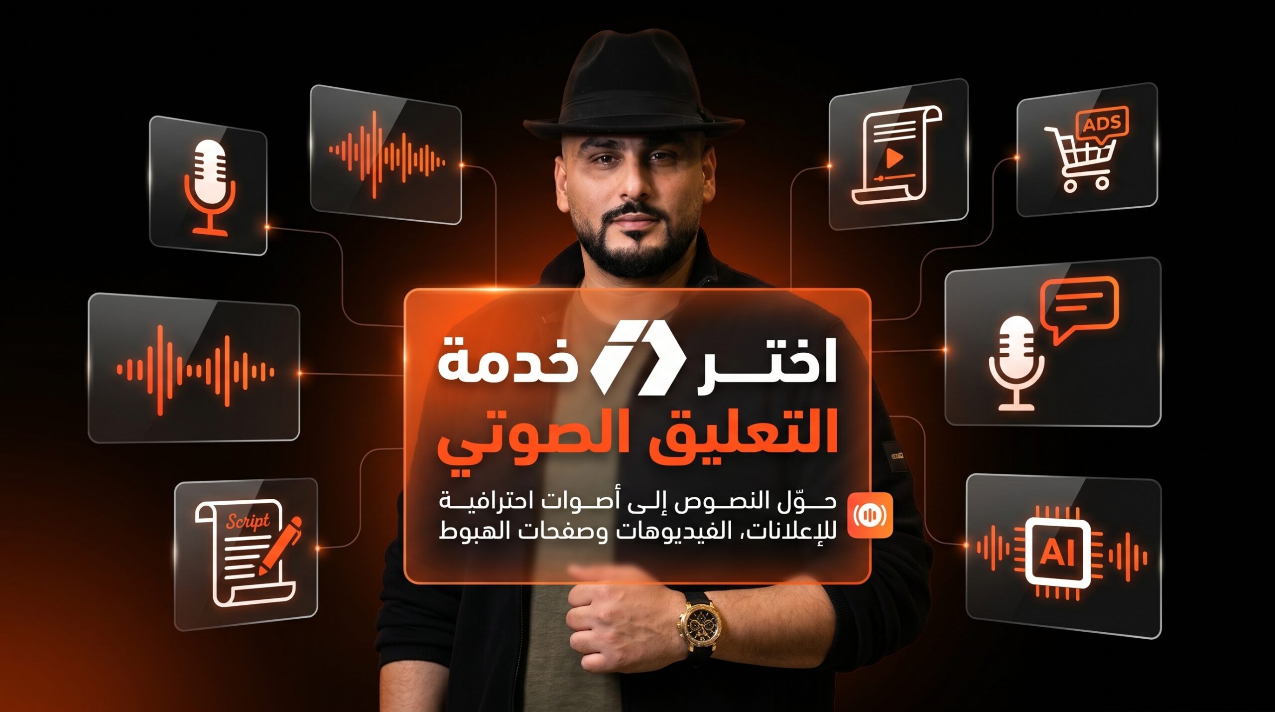 خدمات التعليق الصوتي