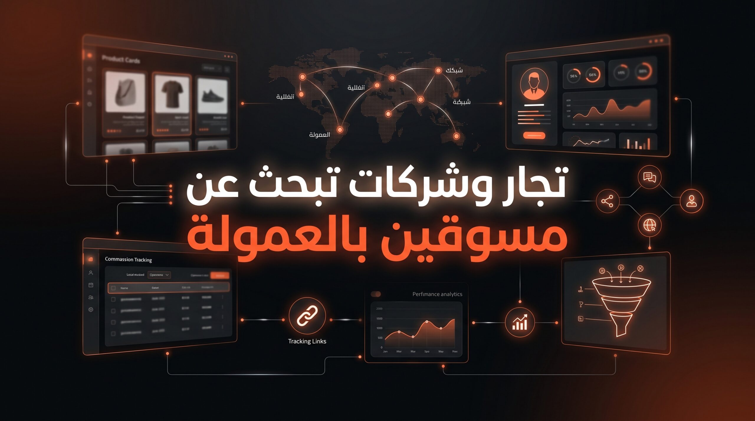 تجار وشركات تبحث عن مسوقين بالعمولة