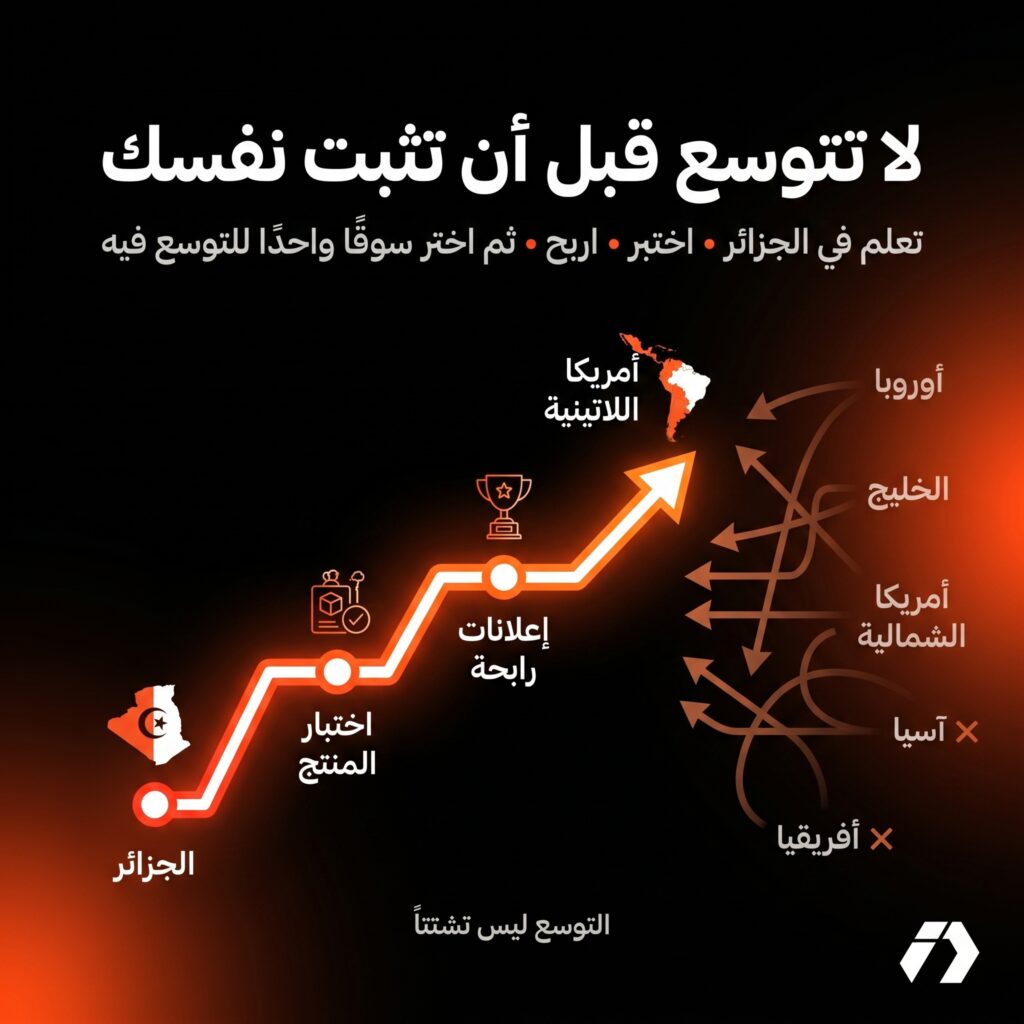 التجارة الإلكترونية في أمريكا اللاتينية وفرصة التوسع من الجزائر عبر منظومة COD