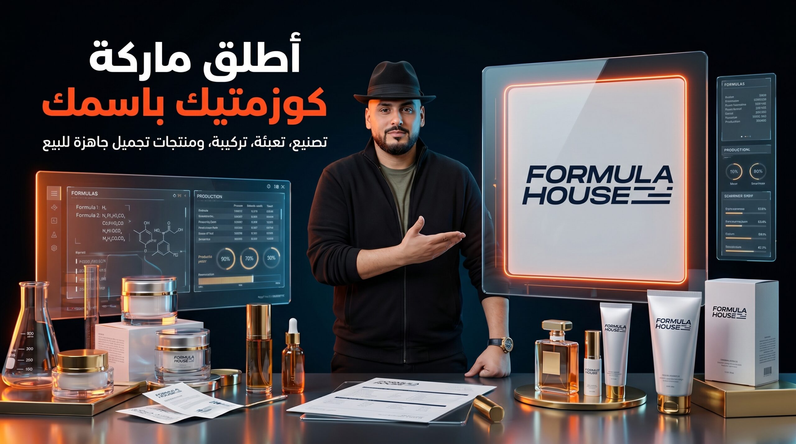 مزودو العلامة البيضاء لمستحضرات التجميل