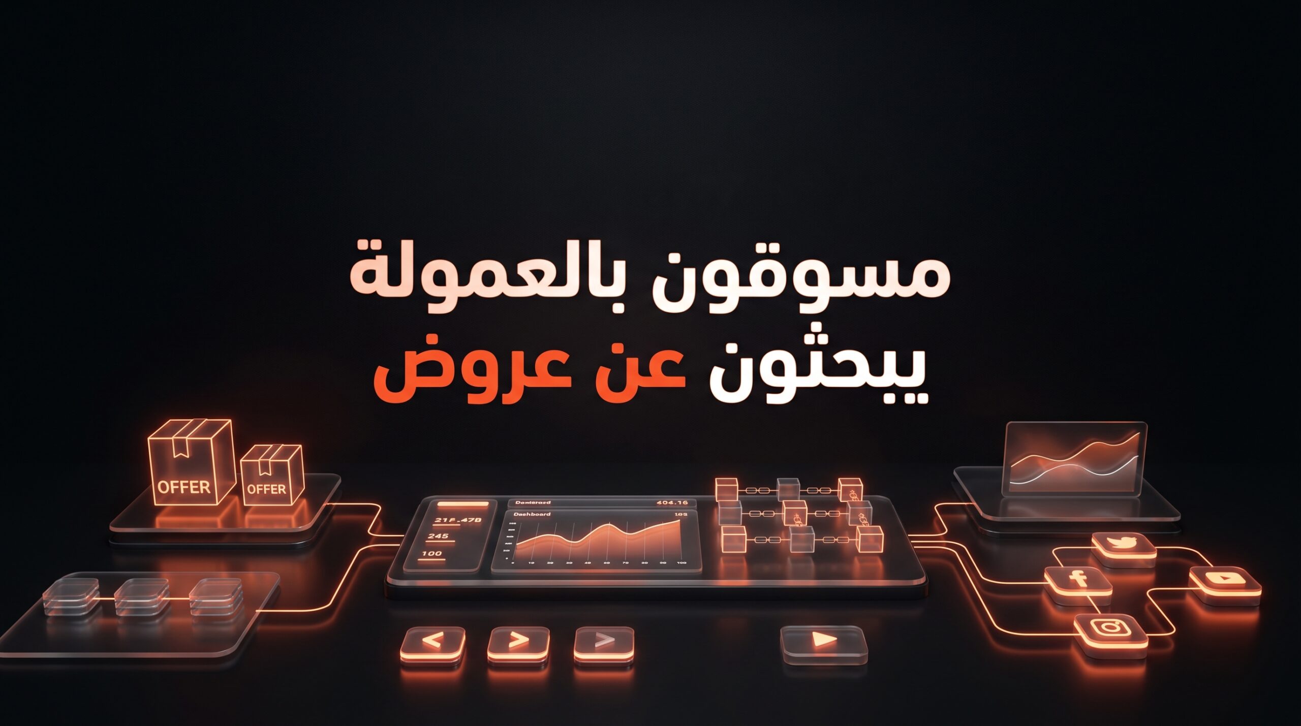 مسوقون بالعمولة يبحثون عن عروض