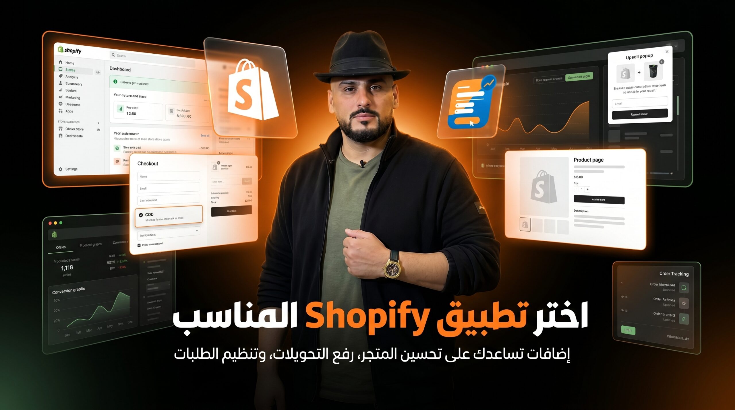 أفضل تطبيقات Shopify للتجارة الإلكترونية