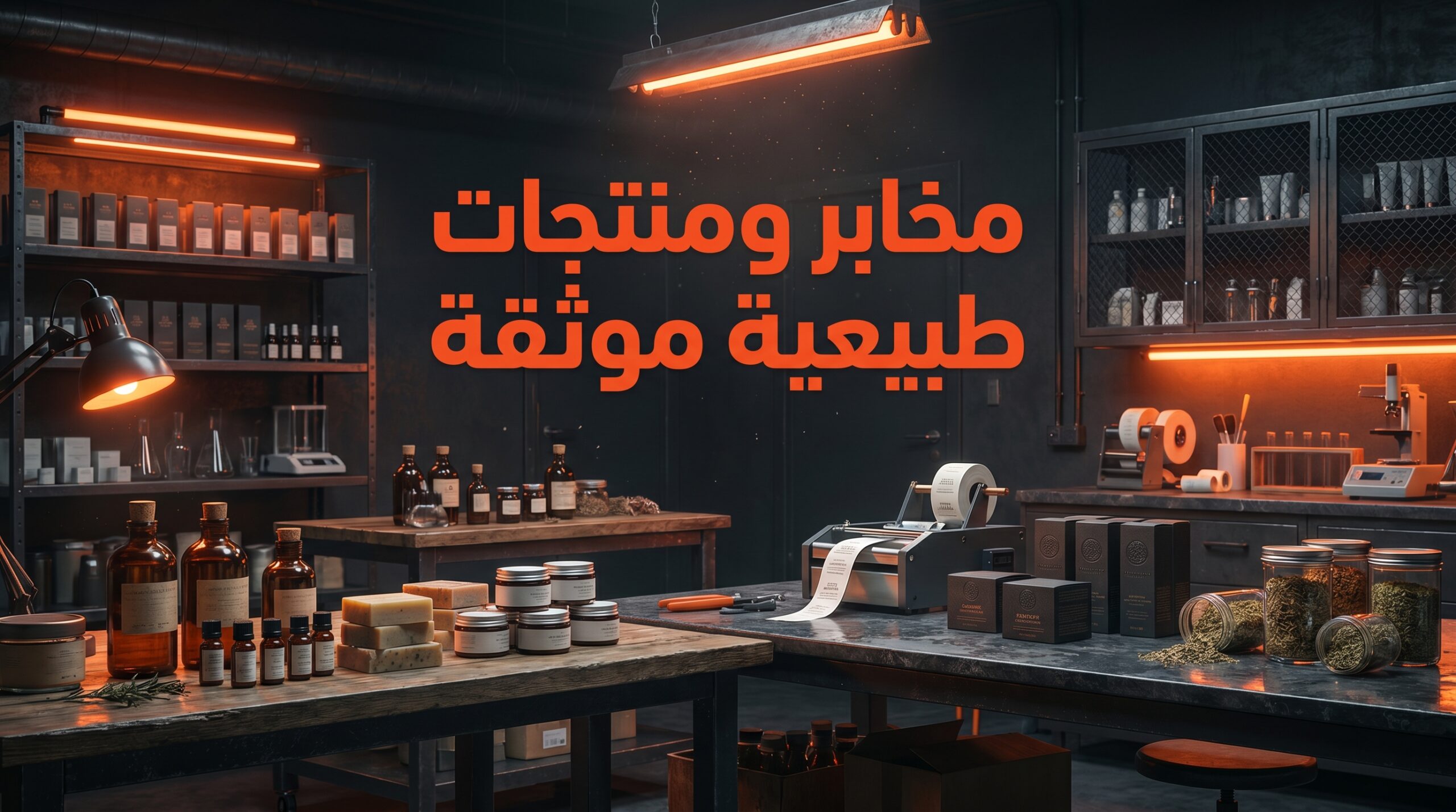 مخابر ومنتجات طبيعية موثقة