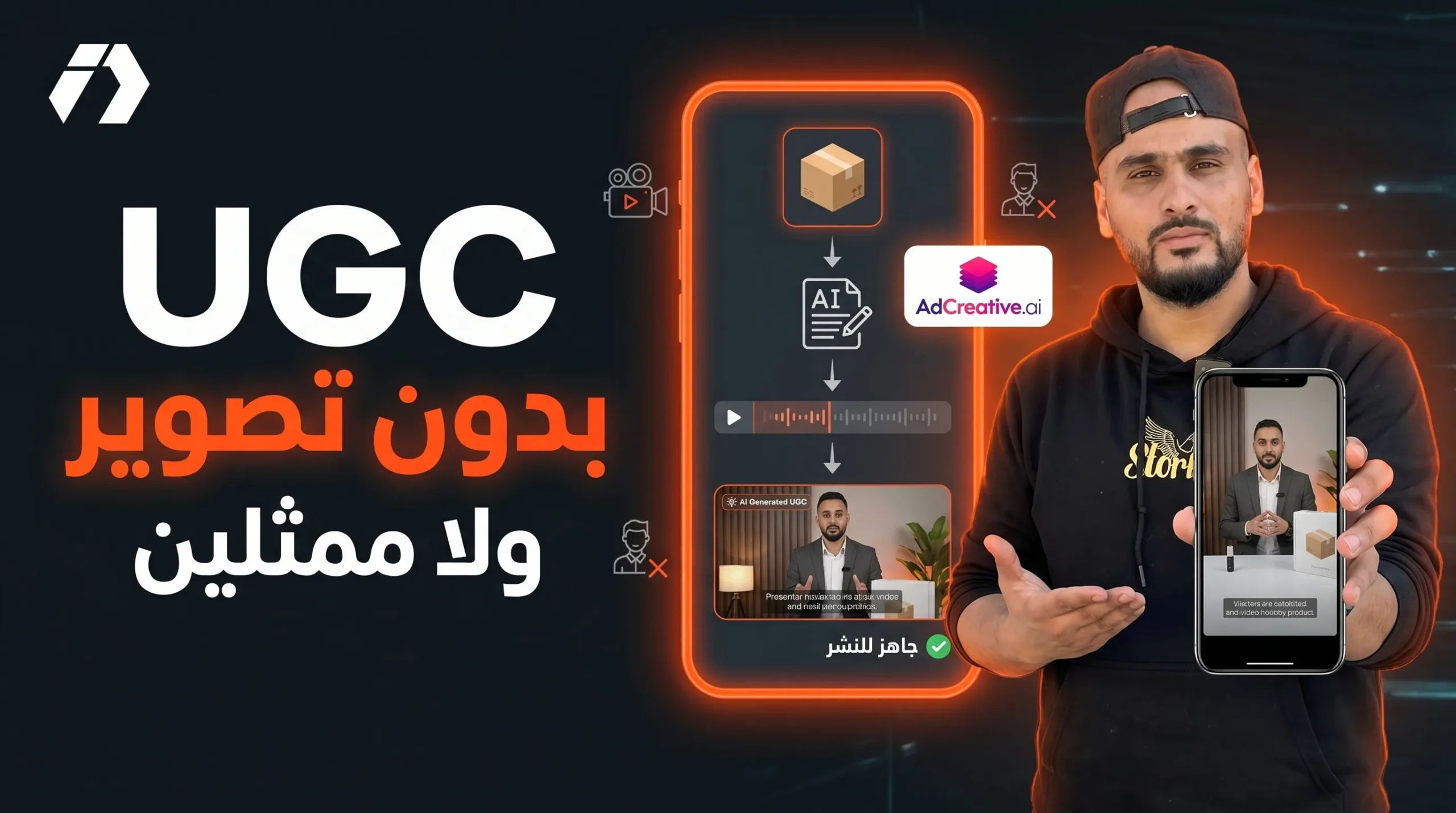 أداة UGC بالذكاء الاصطناعي: كيف تصنع فيديوهات إعلانية واقعية بدون تصوير ولا ممثلين؟