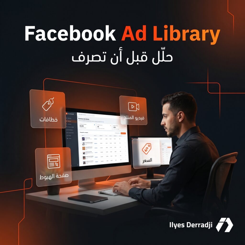 شرح Facebook Ad Library للتجارة الإلكترونية وتحليل إعلانات المنافسين