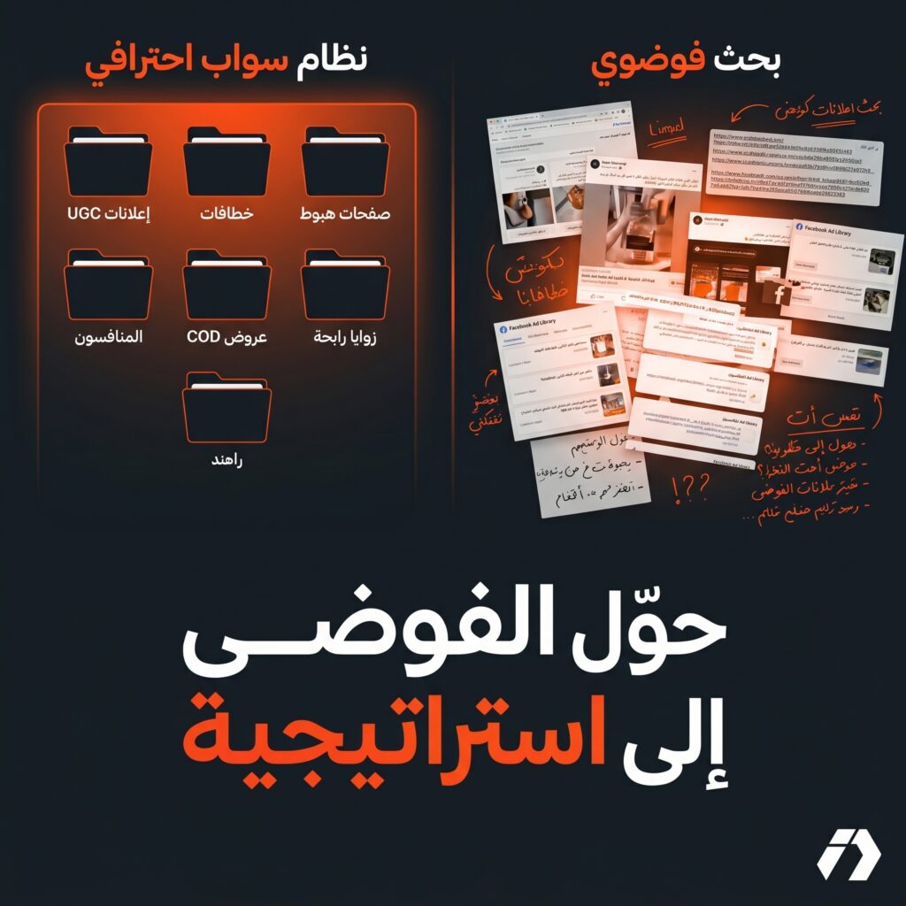 شرح أداة AdsLibrary.ai لتحليل إعلانات المنافسين وحفظ كرياتيفات Facebook Ad Library