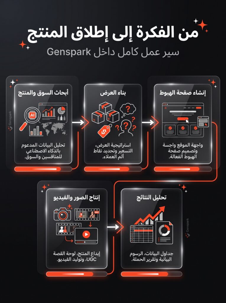 Genspark منصة تجمع GPT وClaude وGemini في مكان واحد